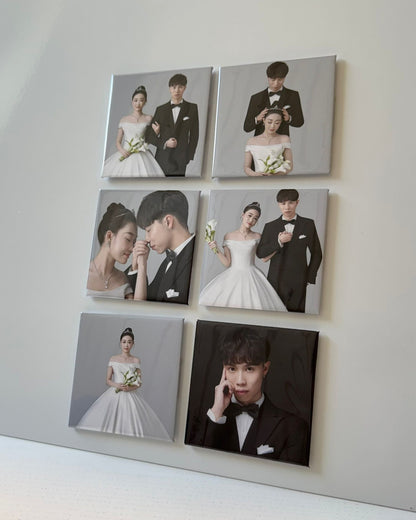 Square Photo Magnets
